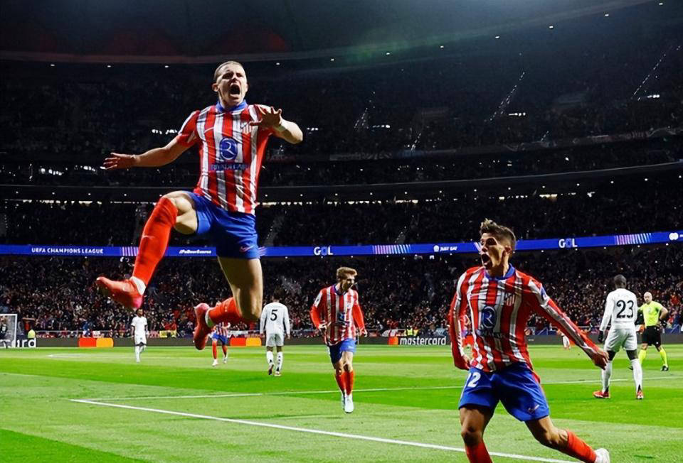 关于马竞胜利晋级，豪门巴黎悲情告终的信息