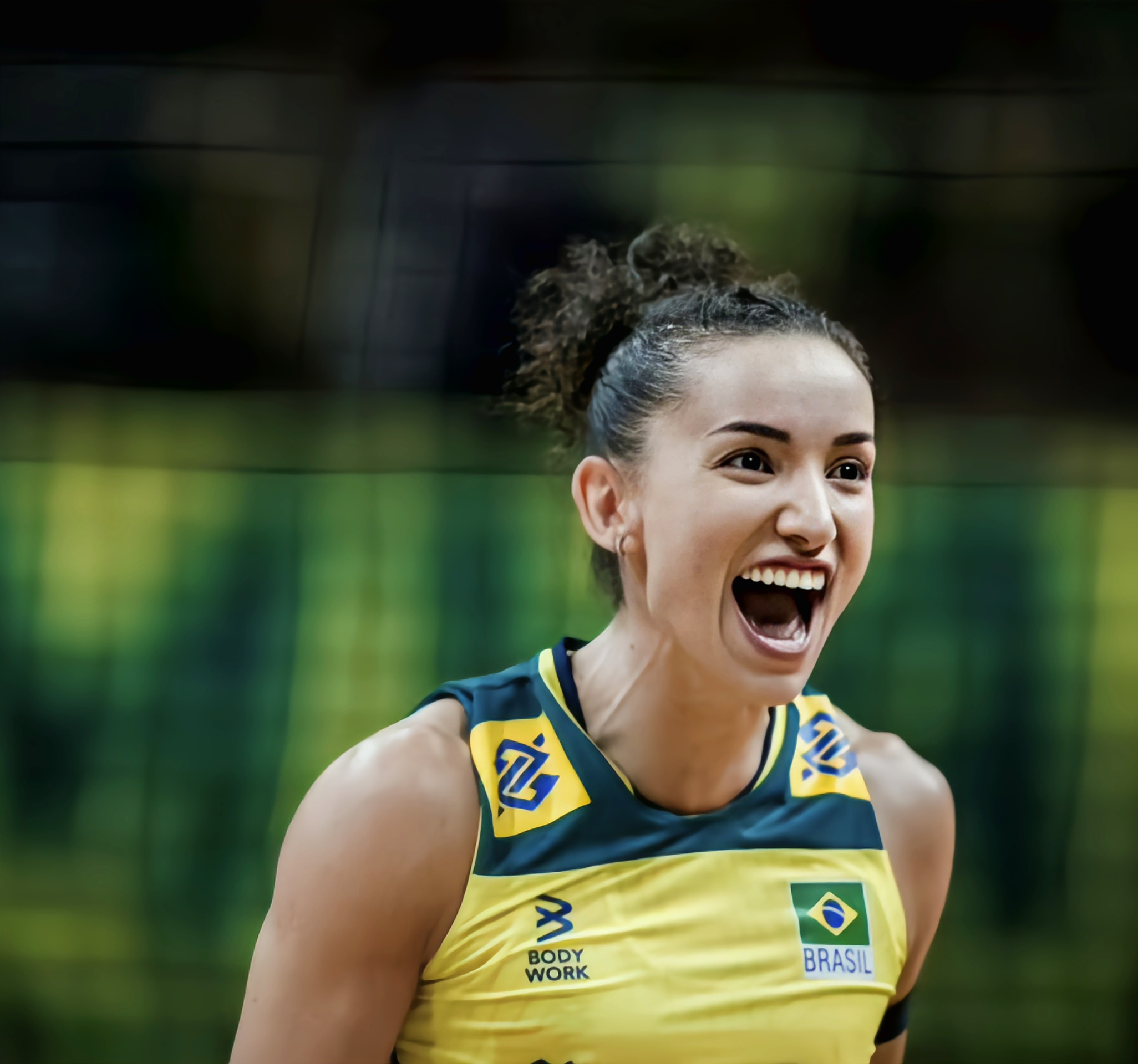 巴西排球队成功晋级女子半决赛