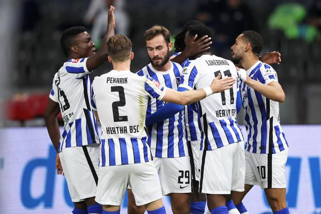 柏林赫塔队迎来连胜,冲击欧冠资格 柏林赫塔队迎来连胜,冲击欧冠资格