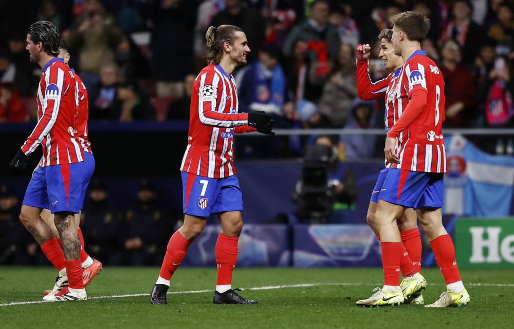 格列兹曼梅开二度,马竞主场擒敌破僵 格列兹曼梅开二度,马竞主场擒敌破僵