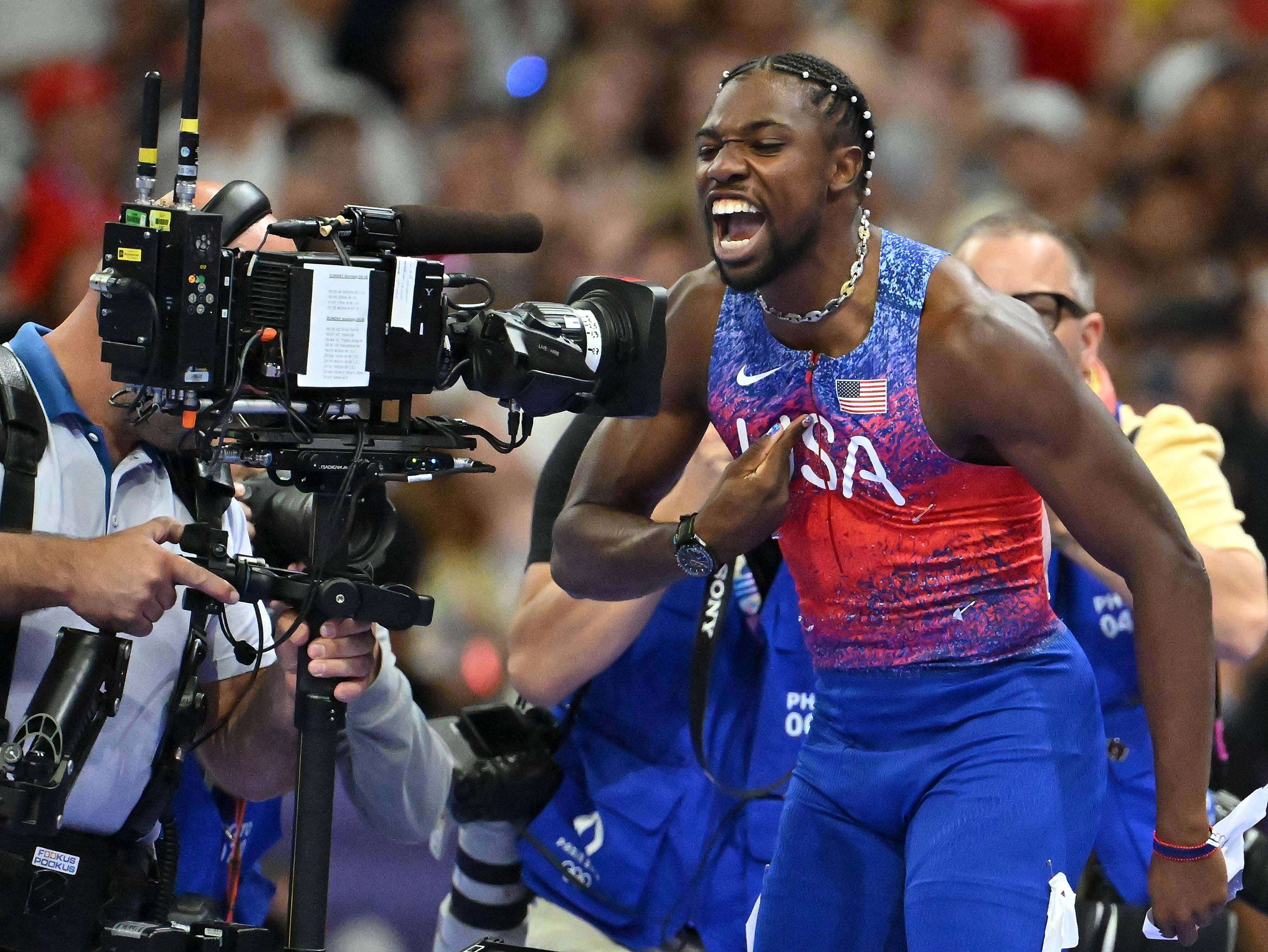 美国田径选手破纪录夺冠,牙买加选手包揽短跑三金 美国田径选手破纪录夺冠,牙买加选手包揽短跑三金